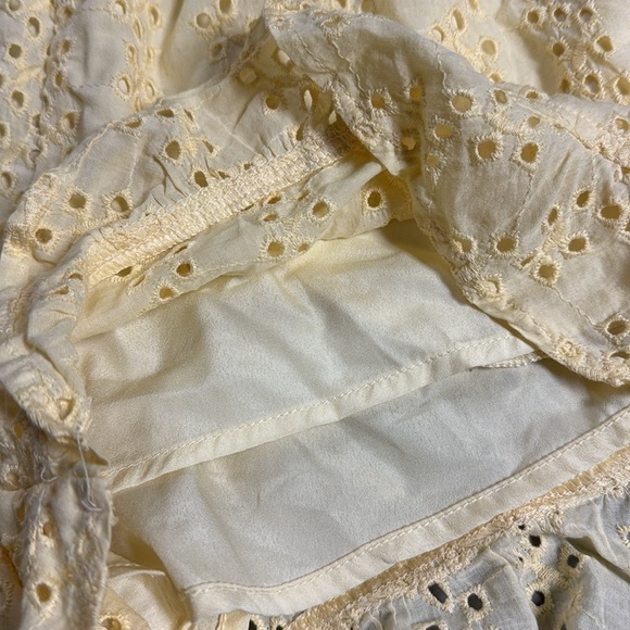 Hollister Yellow Eyelet Shorts - Picture 5 of 8